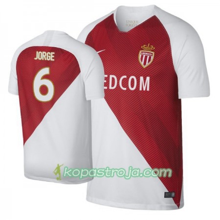 Billiga Fotbollströjor AS Monaco Jorge 6 Hemma tröja 2018/19 Kortärmad